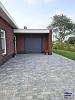Longstone opritsteen 7 cm grijs/zwart
