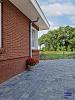 Design brick 8 cm nero/grey komo
