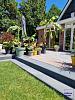 Traptrede 100x35x15 cm indus black kleurecht met facet