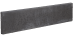 GRASKANTBAND RONDE KOP ZWART 5X25X100CM