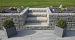 GRANIWALL GREY ROCKFACE 40X16X8CM