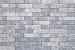 Waalformaat strak 20x5x6 cm grijs/zwart komo