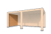Wandmodule Type C zweeds rabat Red Class Wood 300 x 224 cm
