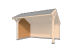 Wandmodule Type B zweeds rabat Red Class Wood 250 x 224 cm