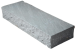Kandla gres traptrede gekapt 100x35x14-16 cm. grijs