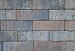 Longstone opritsteen 7 cm tricolore
