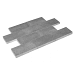 Paving Line Tibet Asian Black 2.0 20x40x5 cm riven, kanten gezaagd zonder facet **