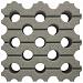 AquaPassage 60x60x16cm MP grijs vlak 4st/lg