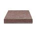 Tegel zonder facet 50x50x5 roodbruin