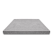 Tegel zonder facet, gewapend  80x80x5 grijs