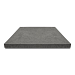 Tegel zonder facet, gewapend  80x80x5 antraciet