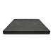 Tegel zonder facet, gewapend  80x80x5 carbon