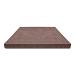 Tegel zonder facet, gewapend  80x80x5 roodbruin