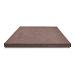 Tegel zonder facet, gewapend  100x100x5 roodbruin