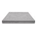 Tegel zonder facet, gewapend  120x120x12 grijs