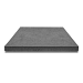 Tegel zonder facet, gewapend  120x120x12 antraciet