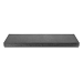 Tegel zonder facet, gewapend  200x50x10 antraciet