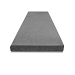 Zwembadrand 100x40x5 antraciet
