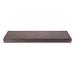 Tegel zonder facet, gewapend  200x50x10 taupe