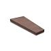 Trapezium 120x60/30x8 roodbruin