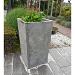 Blue Stone bloembak taps 30x30x90 cm. gezoet