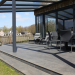 Silverstone 20MM Nero tegel 40x120x2 cm
