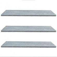 Vijverrand 100x15x3 cm dark grey (6 zijdes verzoet, 8 facetranden)