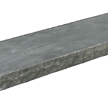 AFDEKPLAAT BLUE MOON ROCKFACE 100X35X4CM
