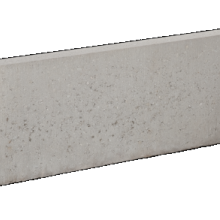 GRASKANTBAND RONDE KOP GRIJS 5X25X100CM