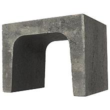U-element 40x40x50 cm antraciet