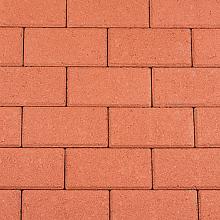 Betonstraatsteen 8 cm rood komo