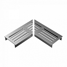 Ultra drain silverline straight rooster l-hoek
