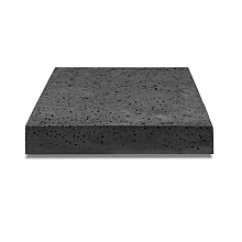 Tegel zonder facet 50x50x7 carbon