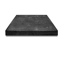 Tegel zonder facet 60x60x7 carbon