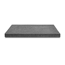 Tegel zonder facet, gewapend  80x40x5 antraciet