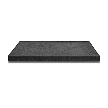 Tegel zonder facet, gewapend  80x40x5 carbon
