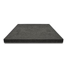 Tegel zonder facet, gewapend  80x80x5 carbon