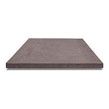 Tegel zonder facet, gewapend  100x100x5 taupe