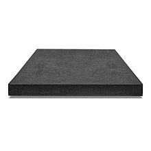 Tegel zonder facet, gewapend  100x100x12 carbon