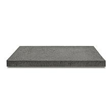 Tegel zonder facet, gewapend  120x60x7 antraciet