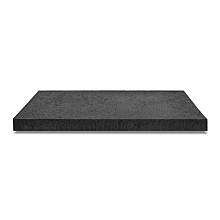 Tegel zonder facet, gewapend  120x60x7 carbon