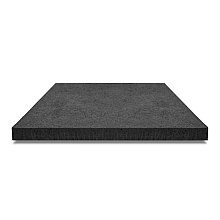 Tegel zonder facet, gewapend  120x120x7 carbon
