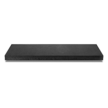 Tegel zonder facet, gewapend  200x50x10 carbon