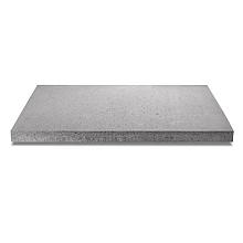Tegel zonder facet, gewapend  200x100x10 grijs