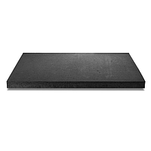 Tegel zonder facet, gewapend  200x100x10 carbon