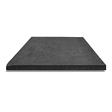 Zwembadrand 100x100x5 carbon