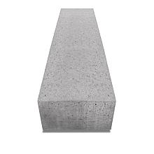 Zitelement recht 200x60x40 grijs