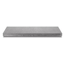 Tegel zonder facet, gewapend  240x60x12 grijs