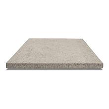 Tegel zonder facet, gewapend  100x100x5 greige