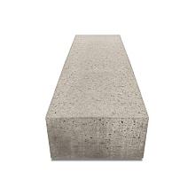 Zitelement recht 100x60x40 greige